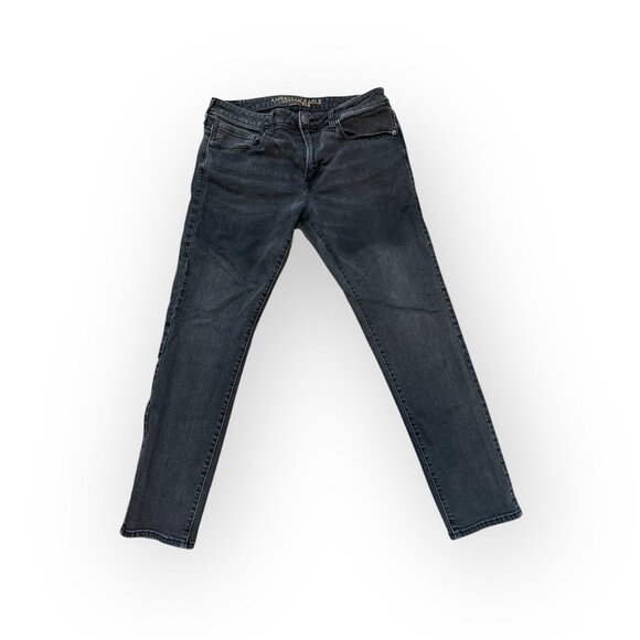 American Eagle Mens Black Jeans - 34X32 - Picture 1 of 10